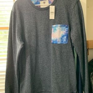 Pacsun lot sweatshirt and jogger shorts